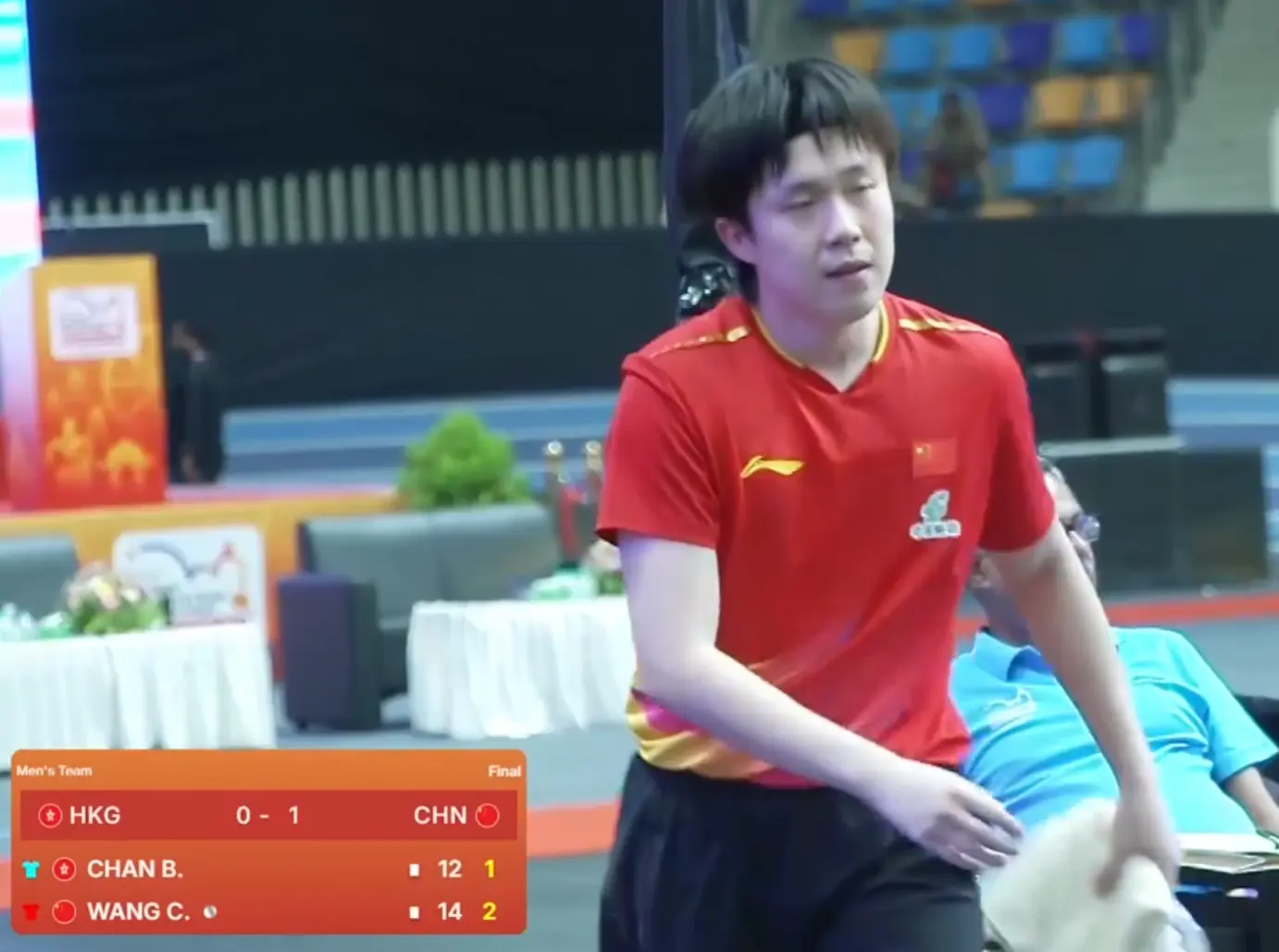 亚锦赛男团, 完全压制了 亚锦赛男团, 完全压制了